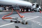 Tanker Truck, Hose, Nozzle, Filling underground fuel tanks