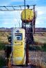 Old rusting gas pump
