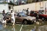 Honda Civic being Washed, Potrero Hill, VCQV01P06_10