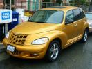 PT Cruiser, Second and King Streets, gold automobile, automobile, VCRD01_042