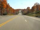 Fall Colors, Autumn, Trees, Highway, road, south of Alpena, Michigan, VCRD01_115