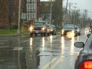 Hard Rain, Downpour, cars, automobiles, 2000's, south of Watertown, New York, VCRD01_134