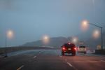 Early Morning Hazardous driving conditions, Interstate Highway I-5 heading south, VCRD02_115