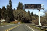 Report Drunk Drivers, Winter Weather, Highway US 101, North Bound, Mendocino County, VCRD02_160
