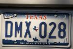 Texas Licence Plate