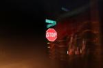 STOP Sign, Nighttime, VCRD02_279