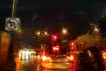 Rainy Night, Inclement Weather, No U-Turn, VCRD03_099