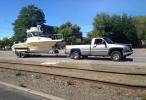 Pickup Truck and boat trailer, VCRD03_184