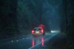 Sir Francis Drake Boulevard, rain, rainy, Marin County, California, Car, automobile, VCRD03_232