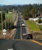 Adobe Road, Petaluma, Yellow Line, Highway, road, cars, trees, Vehicle, Automobile