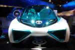 Mirai Toyota FCV (Fuel Cell Vehicle) concept car, CES Convention 2016, Consumer Electronics Show, tradeshow, VCRD04_010