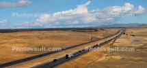Interstate Highway I-5, Central Valley, cars