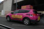 Checker Taxi Cab, car, pink
