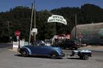 Volkswage Cabriolet with trailer, Arch, Monte Rio, Sonoma County, VCRD04_247