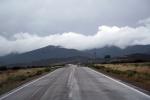 US Route 50, highway, roadway, road, clouds, storm