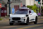 Jaguar WAYMO, Self-Driving Test Car, Autonomous Vehicle, Driverless Sensors, 2022, VCRD06_261