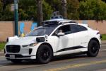 WAYMO Self-Driving Test Car, Autonomous Vehicle, Sensors, Jaguar, 2022, VCRD06_262