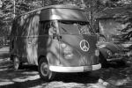VW-van, Volkswagen Van, Peace Symbol, Peace Sign, 1960s