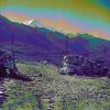 Dirt Road, Andes Mountain Range, Peru, 1950s, VCRPCD1185_045B