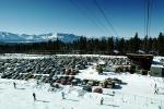 Heavenly Valley Parking Lot, Lake Tahoe, Parking Lot, Cars, vehicles