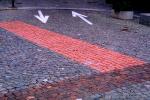 arrow, direction, directional, Brick Road, street, Cobblestone, VCRV01P07_06.0898