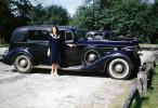 Woman, Whitewall Tires, Car, Automobile, Vehicle, 1940s, VCRV02P01_14