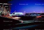 toll plaza, San Francisco Oakland Bay Bridge, dusk, nighttime, night, van, VCRV02P05_01.0564