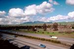 Mount Diablo with snow, Highway I-680, Danville, Level-A traffic, Mount Diablo, VCRV02P05_19.0899