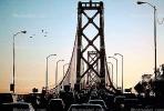 San Francisco Oakland Bay Bridge, traffic jam, congestion