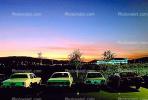 Cars, Sunset, Parking, Evening Commute, Hacienda Business Park, VCRV03P03_09.0564
