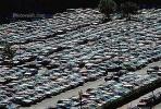 Parked Cars, lot, automobile, sedan, Vehicle, packed
