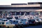 San Ysidro, Port of, Entry, California, United States, Mexico Border, Tijuana, Cars, Traffic Jam, VCRV03P12_14