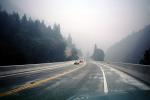 Highway 299, Roadway, Road, Trinity County, Smoke from a forest fire, VCRV04P06_13