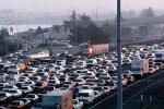 toll plaza, Level-F traffic, San Francisco Oakland Bay Bridge, Interstate Highway I-80, VCRV05P05_15