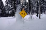Icy Road Marker, Warning, VCRV05P06_09.0565
