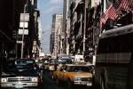 Bus, Taxi Cab, Car, Automobile, Vehicle, Sedan, Traffic Jam, Congestion, New York City