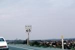 speed limit 65, Interstate Highway I-5
