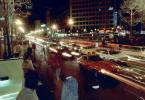 Datsun 240Z, car, automobile, Vehicle, Motion Blur, Streaks, Muni, downtown super bowl celebration, 49'rs, Market Street, VCRV06P12_17