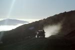 car, automobile, Vehicle, Dust, dusty, near the top of Mauna Kea