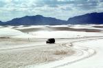 Highway, Roadway, Road, White Sands National Monument, New Mexico, VCRV06P14_17