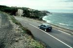 ocean, Vehicle, Car, Automobile, Road, Highway, Roadway, Collioure