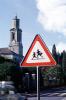 Children Crossing, Zurich, Switzerland, Caution, warning