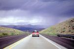 Rain Clouds, Road, Roadway, Highway, Car, Vehicle, Automobile, VCRV08P07_08