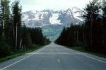 Road, Roadway, Highway, Chugach Mountains, Mount Billy Mitchell