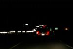 Nighttime, lights, freeway