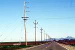 Power Poles, Siskiyou Lake, Road, Roadway, Highway 45, VCRV10P06_15