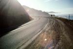 Curve, Pacific Coast Highway-1, Mendocino County, California, Road, Roadway, PCH