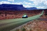 Mesa, car, Road, Roadway, Highway 128, near Moab, Utah, VCRV10P11_17