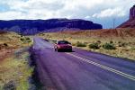 Car, Road, Roadway, Highway, Castle Valley, Moab, Utah, east of Moab, VCRV10P12_17