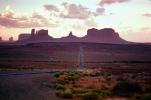 Road, Roadway, Highway, Monument Valley, Utah, geologic feature, butte, VCRV10P14_04